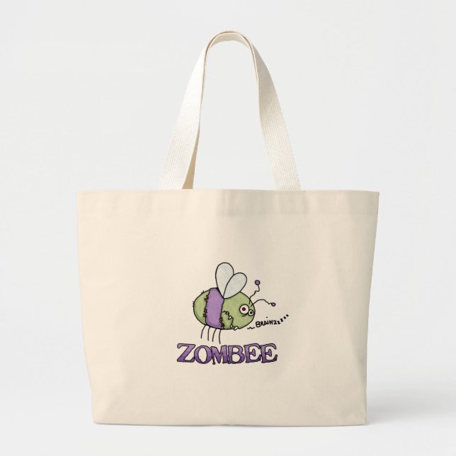 zombee large tote bag (Front)