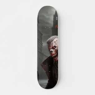 Zombi Sinister Skater At Night Skateboard