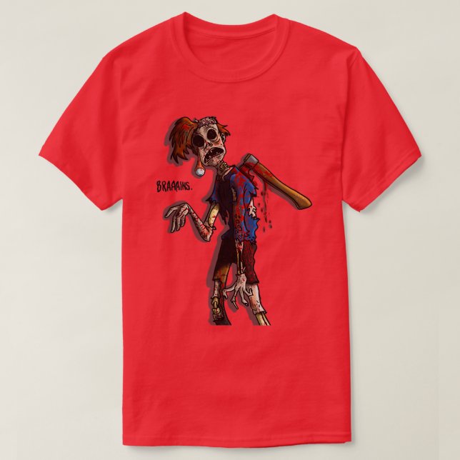 Zombie 1 T-Shirt (Design Front)