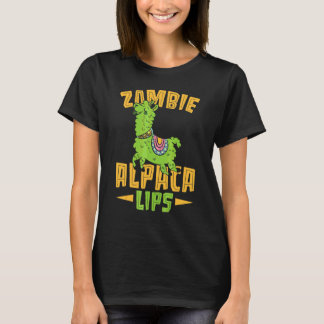 Zombie Alpacalips Llama  Alpaca Whisperer T-Shirt