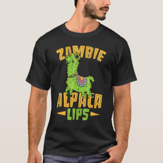 Zombie Alpacalips Llama  Alpaca Whisperer T-Shirt