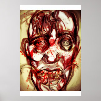 zombie among the living poster