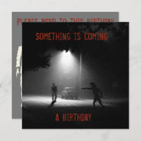 ZOMBIE ANNIVERSAIRE INVITATION par Jetpackcorps