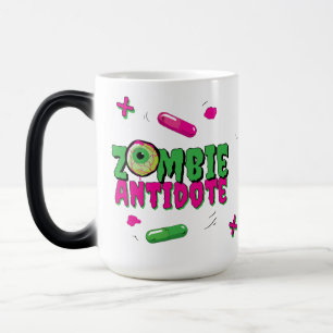 Zombie Antidote.. Shhh.. Zombie to Human Indicator Magic Mug