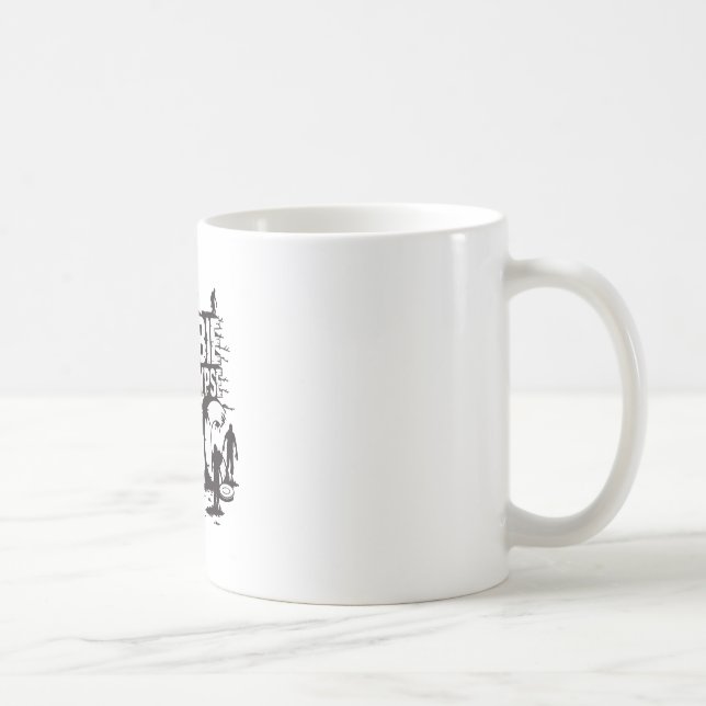 Zombie Apocalypse Dgc Funny Disc Golf Zombie Lover Coffee Mug (Right)