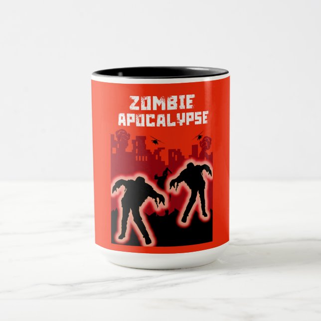 Zombie Apocalypse Kids  Mug (Center)