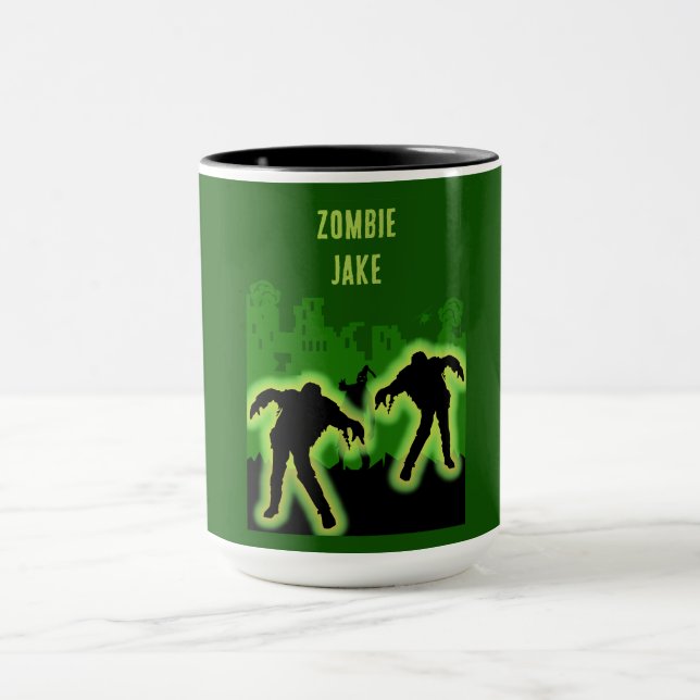 Zombie Apocalypse Kids Mug (Center)