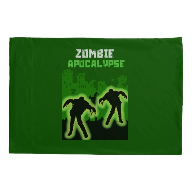Zombie Apocalypse Kids Pillowcase (Back)