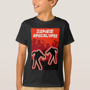 Zombie Apocalypse Kids Shirt