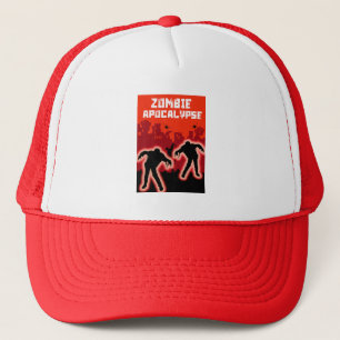 Zombie Apocalypse Kids Shirt Trucker Hat
