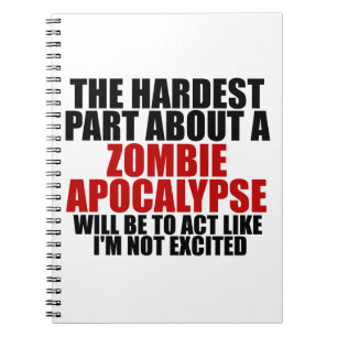 Zombie Apocalypse Notebook