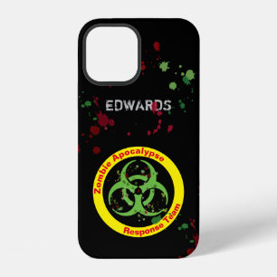 Zombie Apocalypse Response Team Gore Splatter iPhone 12 Case
