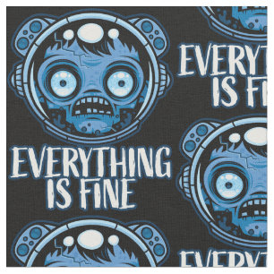Zombie Astronaut Is Fine Fabric