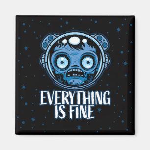 Zombie Astronaut Is Fine Magnet