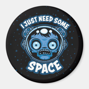 Zombie Astronaut Needs Some Space Magnet