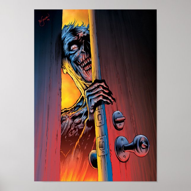 Zombie At Your Door Poster (Front)