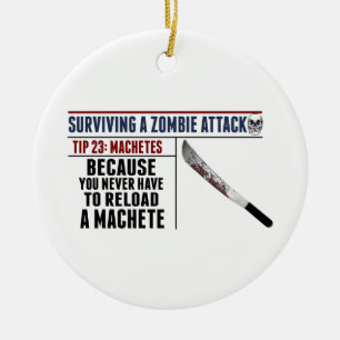 ZOMBIE ATTACK 23 Christmas Ornament