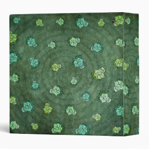 Zombie Attack School Organizer Modern Pattern Binder