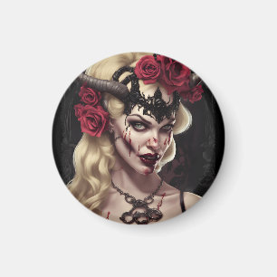 Zombie Babe 06 Magnet