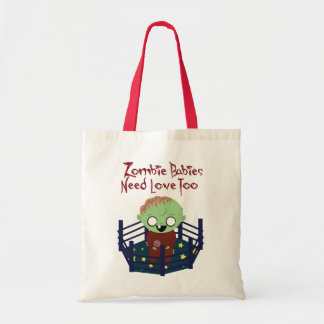 Zombie Babies Need Love Tote Bag
