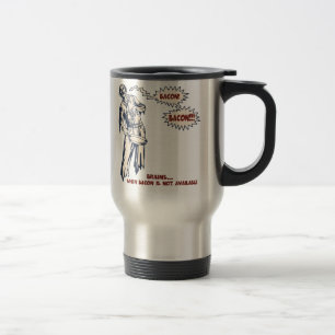Zombie - Bacon Travel Mug