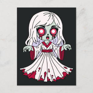Zombie Banshee Postcard