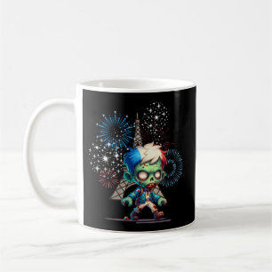 Zombie Bastille Day Coffee Mug