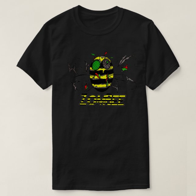 zombie bee 3 T-Shirt (Design Front)