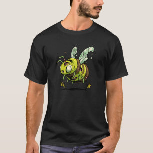 Zombie Bee ZomBee Halloween Spooky Zombie Bee Cost T-Shirt
