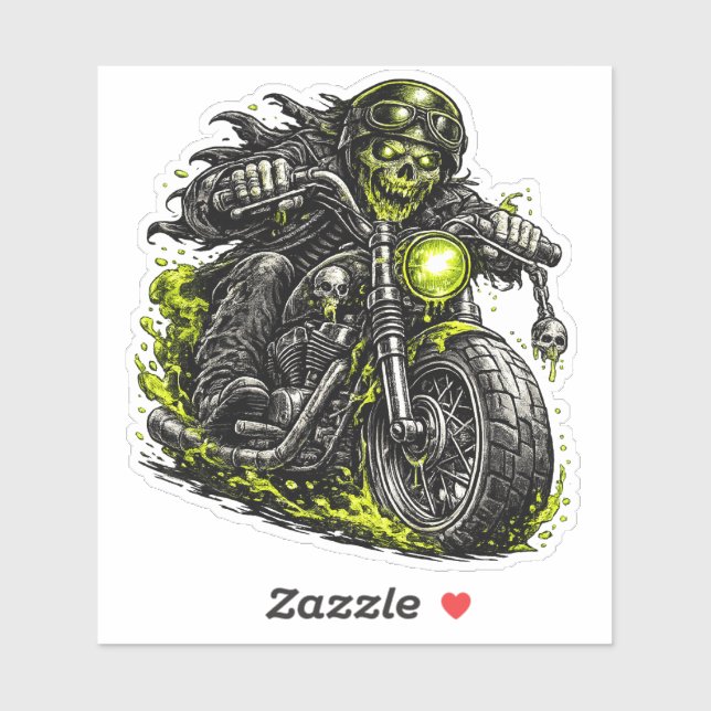 Zombie Biker Motorcycle (Sheet)