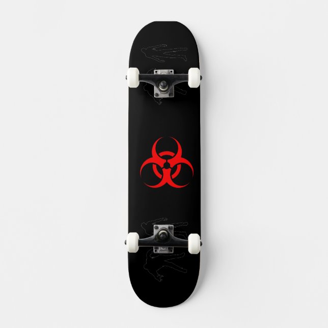 Zombie Bio-hazard Skateboard (Front)