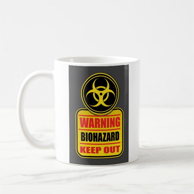 Zombie Biohazard Mug (Left)