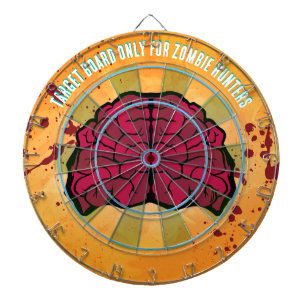 Zombie Birthday Halloween Kids Party Dartboard