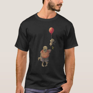 Zombie Birthday Party Funny Balloon Gift Halloween T-Shirt