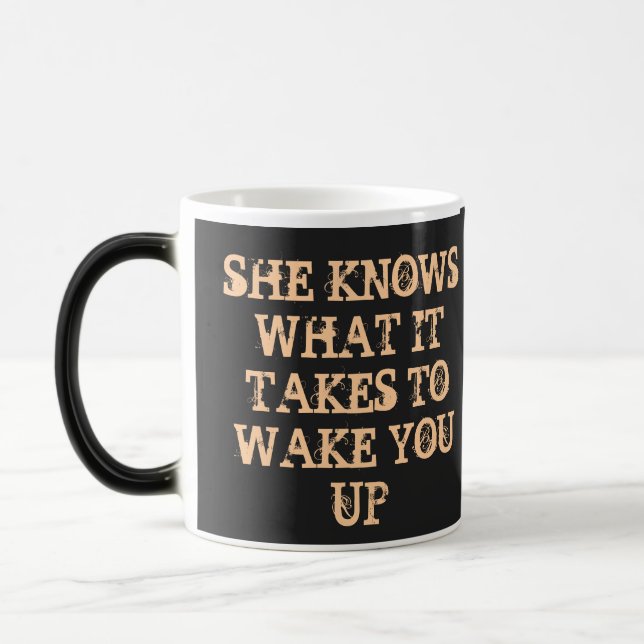ZOMBIE BOO BOO MAGIC MUG (Left)
