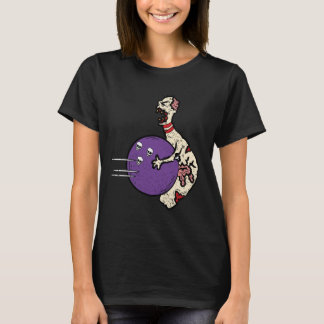 Zombie Bowling Pins Halloween Sport Bowler Men Wom T-Shirt