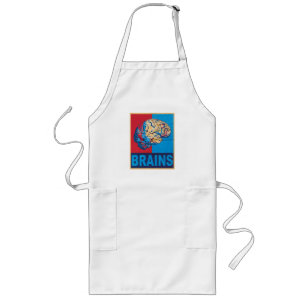 Zombie Brain Long Apron