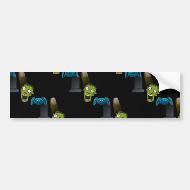 zombie bumper sticker (Front)