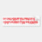 Zombie Bumpersticker