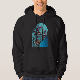 Zombie by Haunted Horror Halloween 3 Hoodie