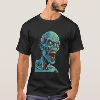 Zombie by Haunted Horror Halloween 6 T-Shirt