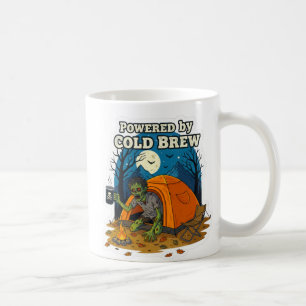 Zombie Camper Powered by Cold Brew Coffee Coffee Mug