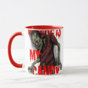 Zombie Candy Hunt Mug – Halloween Edition