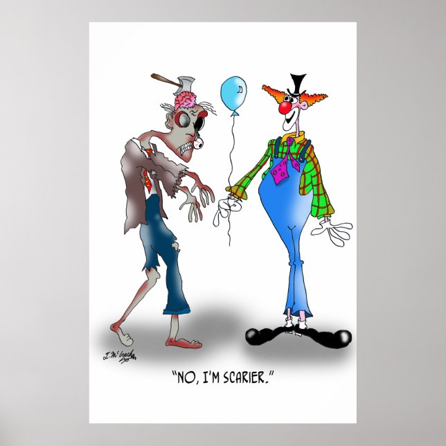 Zombie Cartoon 9373 Poster (Front)