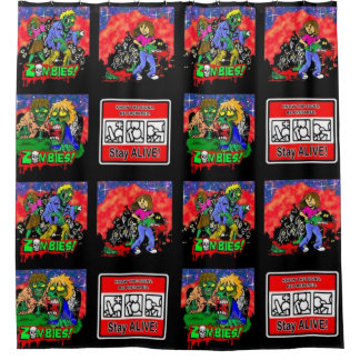 Zombie Cartoon Pattern