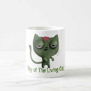 Zombie Cat Coffee Mug