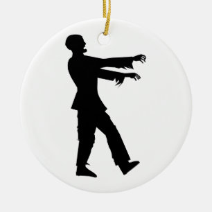Zombie Ceramic Ornament