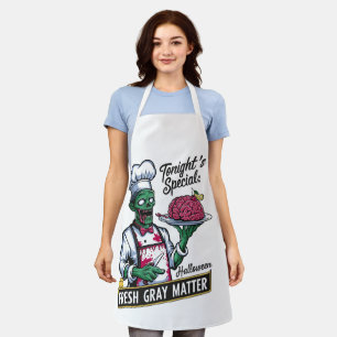 zombie chef apron