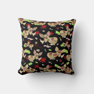 Zombie Chihuahua Throw Pillow