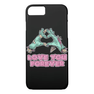 Zombie Classic - Skeleton Heart And Hands Case-Mate iPhone Case
